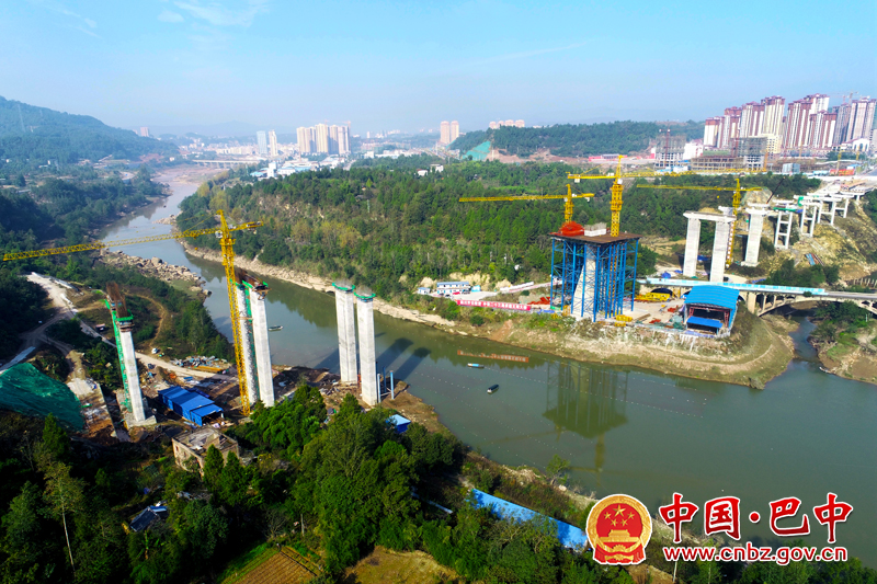重大项目丨建设中的义阳大桥