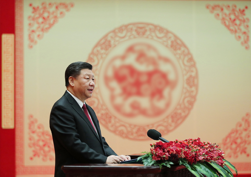 习近平：在2019年春节团拜会上的讲话